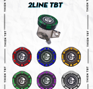 Nắp bình dầu nhôm CNC 2line TBT