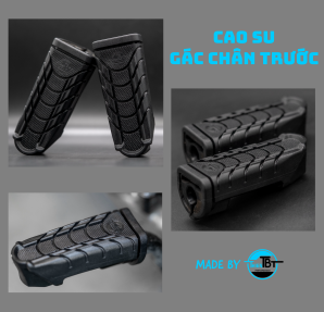 Cao su gác chân trước