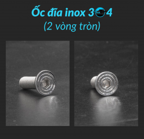 Ốc đĩa mẫu 2 vòng tròn